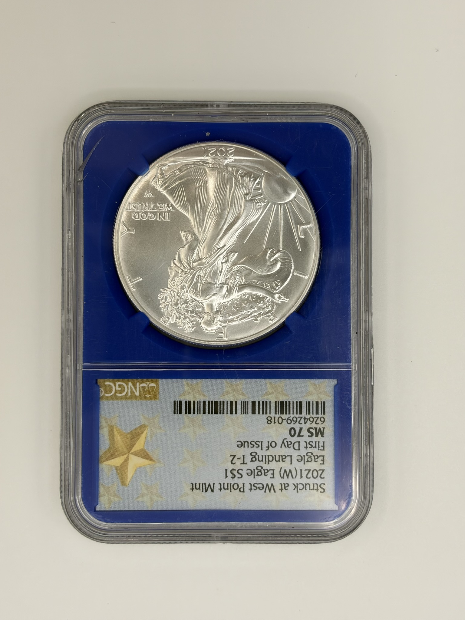American Silver Eagle bullion coin at Gold King, Hickory, NC